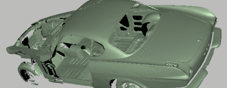 Skanowanie 3D i druk 3D dla klasyków samochodowych